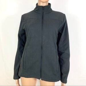 ORVIS Women’s Jacket Black zipper down Sz M